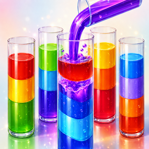 Thumbnail game - Liquid Sort