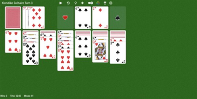 Klondike Solitaire Turn 3