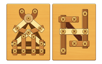 Screw Puzzle: Nut and Bolt